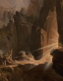 Thomas Cole: Expulsion from the Garden of Eden (1828)